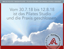 Tablet Screenshot of pilateshamburg.de
